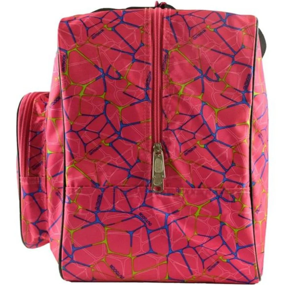 Rose Red Sewing Machine Carrying Case,Universal Canvas Carry Tote